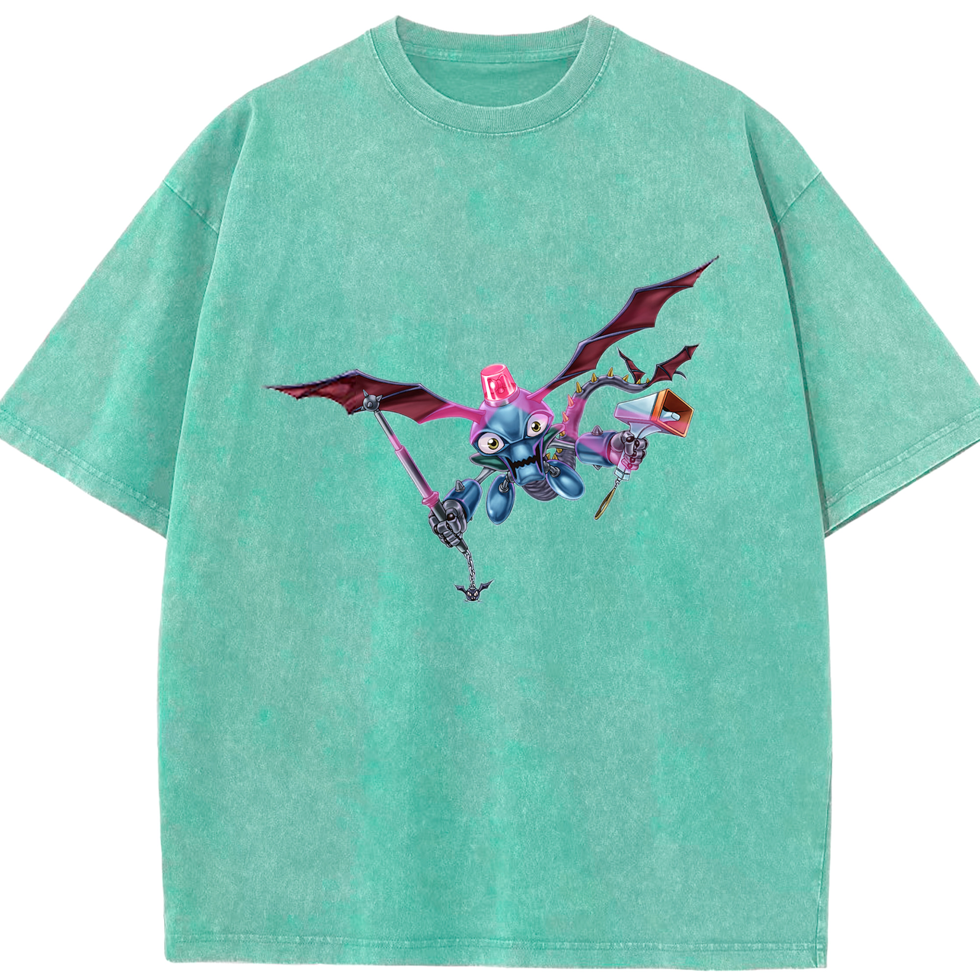 （画像用） 遊☆戯☆王 Yu-Gi-Oh! 綿100% ヴィンテージ風 半袖Tシャツ（フロントプリント）